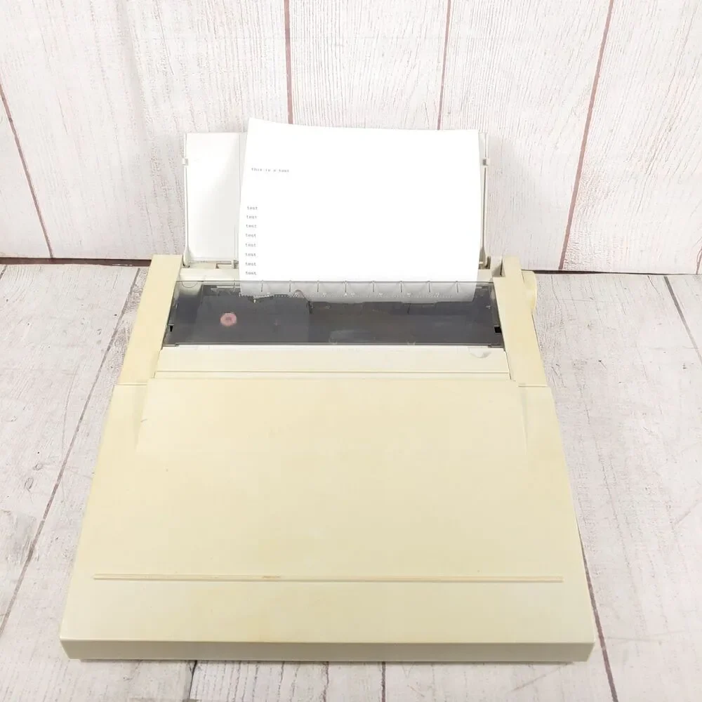 WORKING - Canon StarWriter 30 Electronic Typewriter w/ Power, Ink, Software, Etc